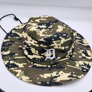 Detroit Tigers SGA Military‎ Appreciation Digi Camo Bucket Floppy Bucket Hat